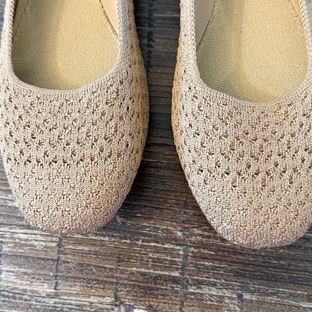 Rothy’s The Max Square Flats Wren Crochet Women’s Size 9 Rare Sustainable Shoes - Picture 3 of 9